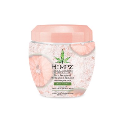 Скраб для тела Помело и Гималайская соль Hempz Pink Pomelo & Himalayan Sea Salt Herbal Body Salt Scrub, 155 г.