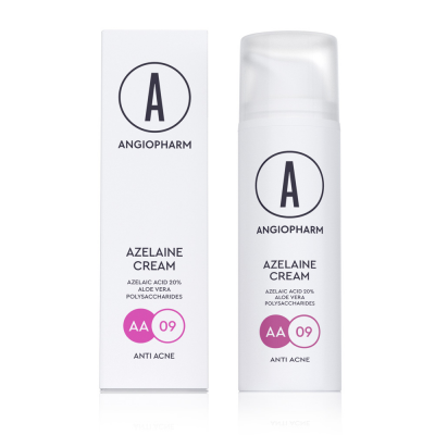 Крем с азелаиновой кислотой 20% ANGIOPHARM, 50 мл. Крем с азелаиновой кислотой 20% ANGIOPHARM, 50 мл.