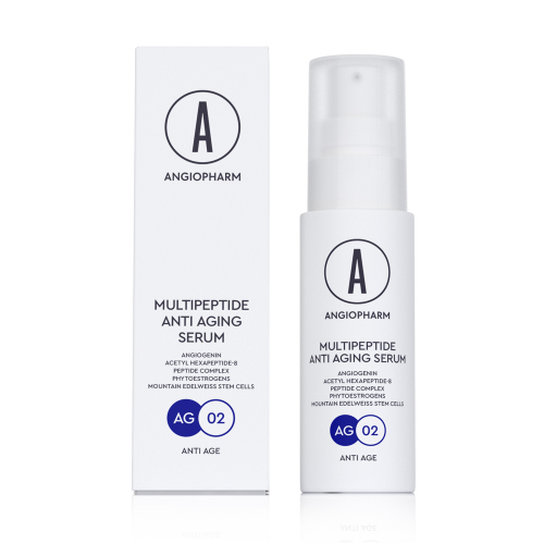 Мультипептидная омолаживающая сыворотка ANGIOPHARM, 30 мл.