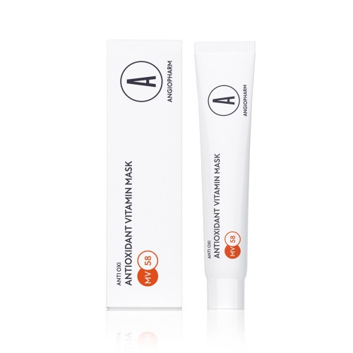 Антиоксидантная маска с витаминами А, Е, С ANGIOPHARM, 7 мл.