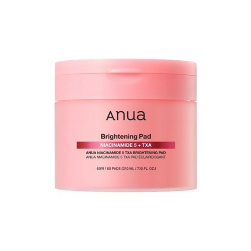 Осветляющие пэды для лица с транексамовой кислотой Anua Niacinamide 5 TXA Brightening Pad, 60 шт. Осветляющие пэды для лица с транексамовой кислотой Anua Niacinamide 5 TXA Brightening Pad, 60 шт.