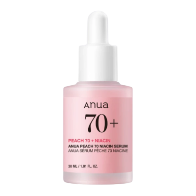 Сыворотка с персиком для гладкой и сияющей кожи Anua Peach 70% Niacin Serum