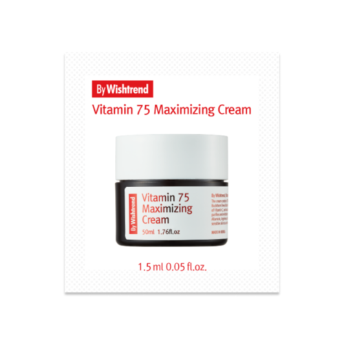 Крем витаминный с экстрактом облепихи (пробник) By Wishtrend Vitamin 75 Maximizing Cream, 1,5 мл.