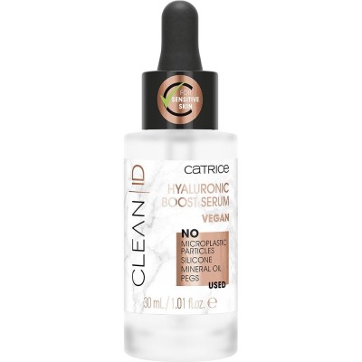 Сыворотка для лица с гиалуроновой кислотой CATRICE Clean Id Hyaluronic Boost, 30 мл