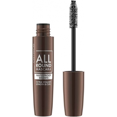 Тушь для ресниц коричневая CATRICE Allround Mascara Waterproof Brown, 020