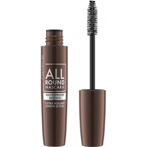 Тушь для ресниц коричневая CATRICE Allround Mascara Waterproof Brown, 020 Тушь для ресниц коричневая CATRICE Allround Mascara Waterproof Brown, 020