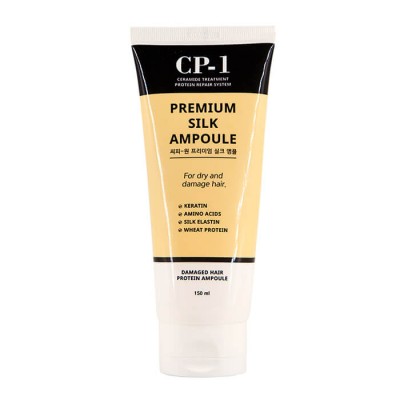 Несмываемая сыворотка д/волос с протеинами шелка Esthetic House CP-1 Premium Silk Ampoule, 150 мл