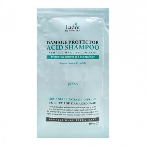 Шампунь безщелочной Damaged Protector Acid Shampoo Pouch 10 мл.