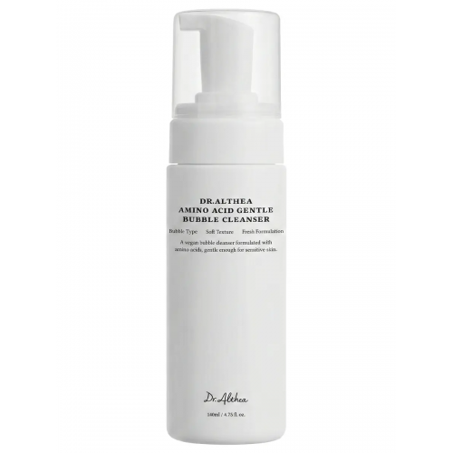 Мягкая пенка для умывания для чувствительной кожи Dr. Althea Amino Acid Gentle Bubble Cleanser, 140 мл. Мягкая пенка для умывания для чувствительной кожи Dr. Althea Amino Acid Gentle Bubble Cleanser, 140 мл.