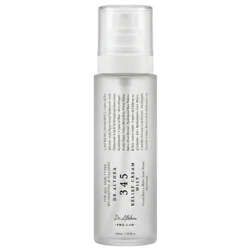 Успокаивающий мист с гидролатом риса и пантенолом Dr. Althea 345 Relief Cream Mist, 100 мл. Успокаивающий мист с гидролатом риса и пантенолом Dr. Althea 345 Relief Cream Mist, 100 мл.