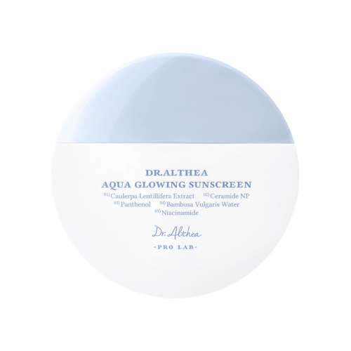 Увлажняющий солнцезащитный крем Dr. Althea Aqua Glowing Sunscreen SPF50+ PA++++, 45 мл.