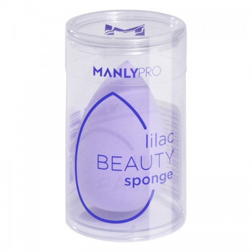 Лиловый бьюти-спонж Lilac beauty sponge Manly PRO