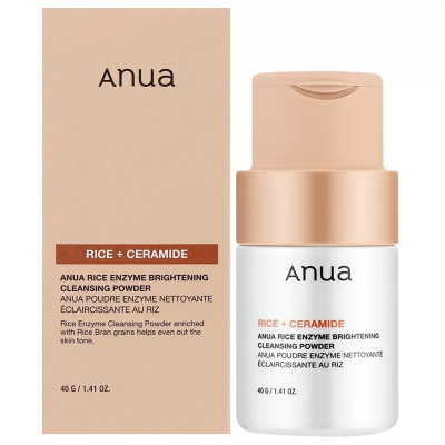Энзимная пудра для сияния кожи с рисом Anua Rice Enzyme Brightening Cleansing Powder, 40 г. Энзимная пудра для сияния кожи с рисом Anua Rice Enzyme Brightening Cleansing Powder, 40 г.