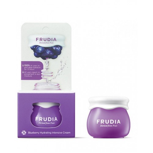 Интенсивно увлажняющий крем с черникой FRUDIA Blueberry Intensive Hydrating Cream, 10 г.