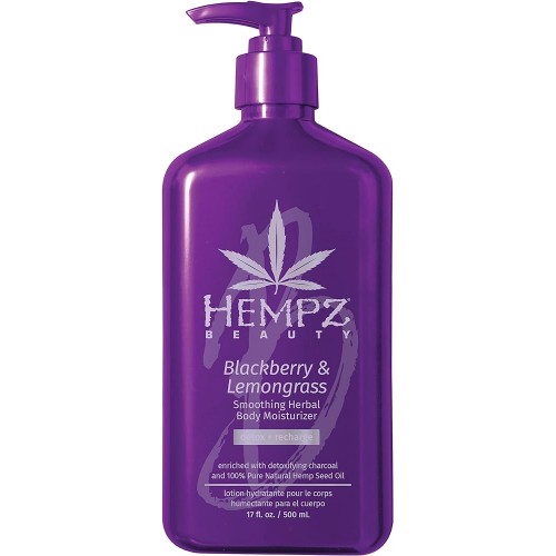 Молочко для тела разглаживающее Hempz Beauty Actives Blackberry & Lemongrass Herbal Body Moisturizer, 500 мл.