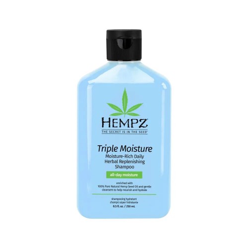 Шампунь Тройное увлажнение Hempz Triple Moisture Daily Herbal Replenishing Shampoo, 250 мл.