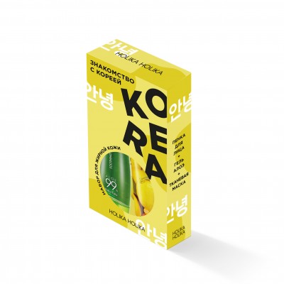 Набор для ухода за жирной кожей "Знакомство с Кореей" Holika Holika Oily Skin Care Kit