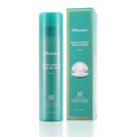 Солнцезащитный спрей для лица c экстрактом жемчуга JMsolution Marine Luminous Pearl Sun Spray SPF50+PA++++, 180 мл.
