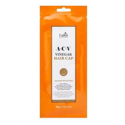 Маска-шапочка для волос с яблочным уксусом Lador ACV Vinegar Hair Cap