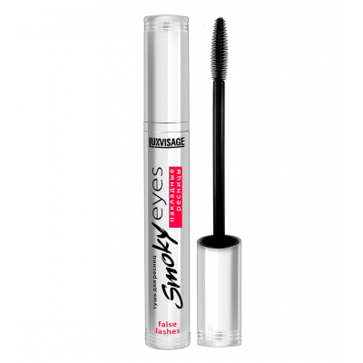 Тушь для ресниц накладные ресницы LUXVISAGE Smoky Eyes