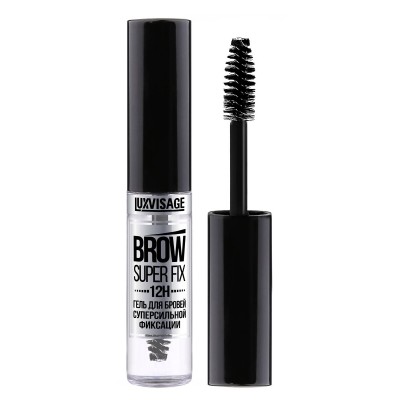 Гель для бровей суперсильной фиксации LUXVISAGE Brow Super Fix 12h