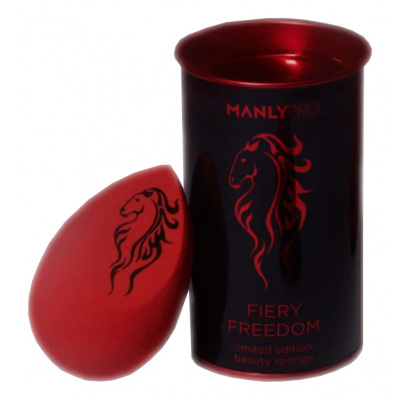 Лимитированный бьюти-спонж Огненная Свобода Manly PRO Fiery Freedom