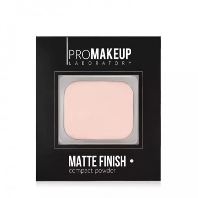 Пудра компактная матирующая PROMAKEUP laboratory MATTE FINISH в блистере