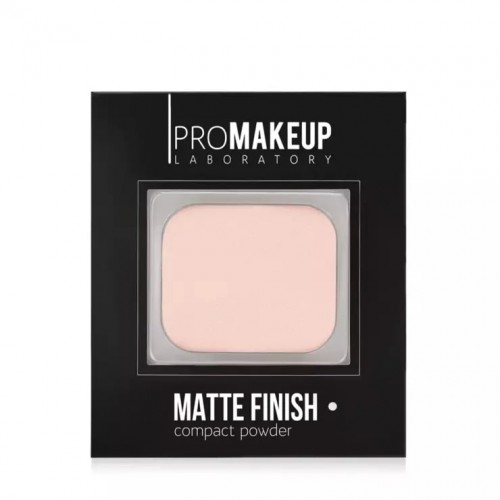 Пудра компактная матирующая PROMAKEUP laboratory MATTE FINISH в блистере