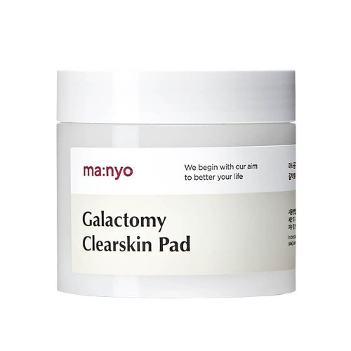 Очищающие пэды против несовершенств для чувствительной кожи Manyo Galactomy Clearskin Pad, 60 шт.