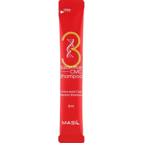 Восстанавливающий шампунь с аминокислотами Masil 3 Salon Hair, 8 мл.