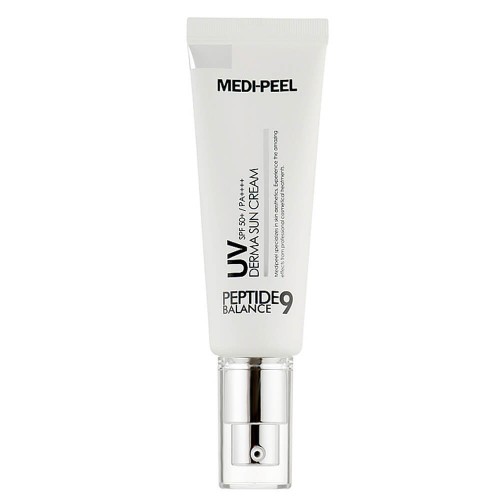Солнцезащитный крем MEDI-PEEL Peptide 9 Balance UV Derma Sun Cream SPF50+ PA++++, 50 мл.