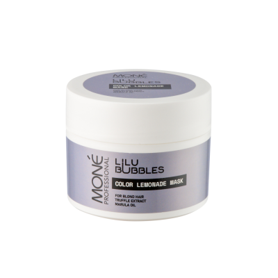 Маска для интенсивного ухода и питания осветленных волос MONE Professional Color Lemonade Mask, 200 мл.