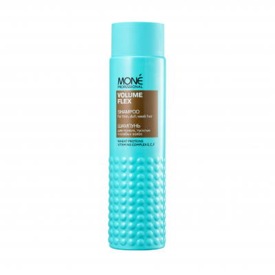 Шампунь для тонких, тусклых и слабых волос MONE Professional Volume Flex Shampoo, 300 мл.