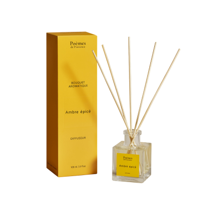 Аромадиффузор "ПРЯНАЯ АМБРА" Poemes de Provence Ambre Epice Diffuseur 100 мл. Аромадиффузор "ПРЯНАЯ АМБРА" Poemes de Provence Ambre Epice Diffuseur 100 мл.