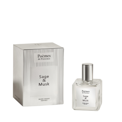 Дымка для волос "ШАЛФЕЙ И МУСКУС" Poemes de Provence Sage & Musk Hair Mist, 50 мл. Дымка для волос "ШАЛФЕЙ И МУСКУС" Poemes de Provence Sage & Musk Hair Mist, 50 мл.