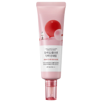 Солнцезащитная сыворотка с экстрактом камелии и коллагеном Round Lab SPF50 Camellia Deep Collagen Firming Sun Serum, 50 мл.