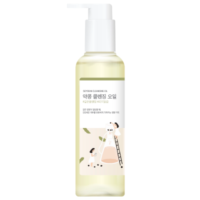 Масло гидрофильное с экстрактом чёрной сои ROUND LAB Soybean Cleansing Oil, 200 мл.