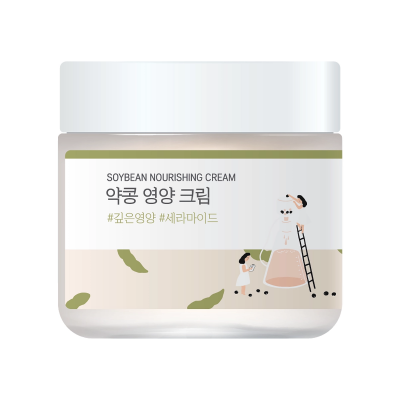 Крем для лица с экстрактом черной сои ROUND LAB Soybean Nourishing Cream, 80 мл.