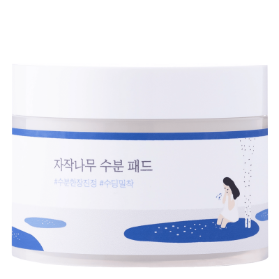 Успокаивающие пэды с берёзовым соком ROUND LAB Birch Juice Moisturizing Pad, 80 шт.