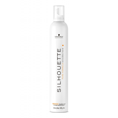 Мусс для волос мягкой фиксации Schwarzkopf Silhouette Flexible Hold Mousse, 500 мл.