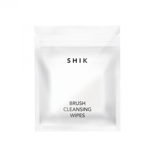 Очищающие салфетки для косметических кистей с антибактериальным действием SHIK Brush Cleanses Wipes, 10 шт.