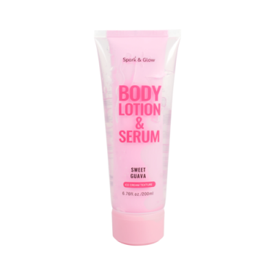 Лосьон для тела с ароматом сладкой гуавы Spark&Glow Body lotion sweet guava, 200 мл.