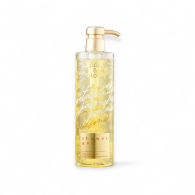 Гель для душа с лепестками жасмина Spark&Glow Jasmine petal shower gel, 500 мл.