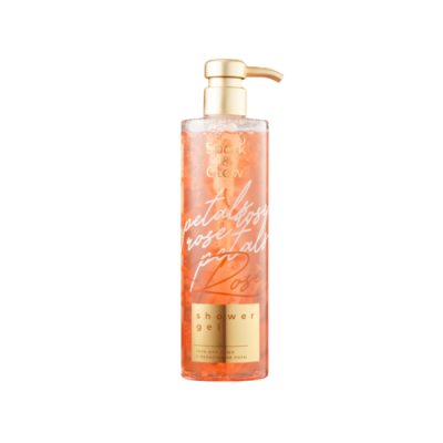 Гель для душа с лепестками розы Spark&Glow Rose petal shower gel, 500 мл.