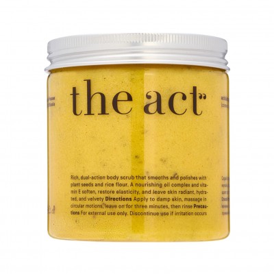 Скраб-бальзам для тела соляной с манго The Act Exfoliating Sea Salt&Mango