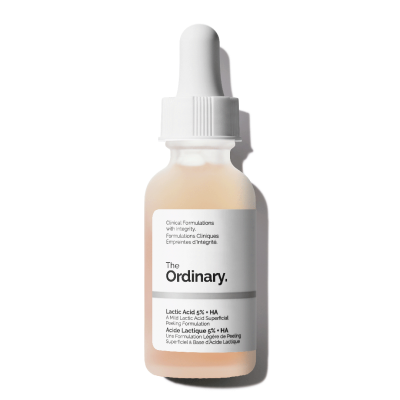 Пилинг с молочной и гиалуроновой кислотой The Ordinary Lactic Acid 5% + HA, 30 мл.