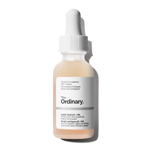 Пилинг с молочной и гиалуроновой кислотой The Ordinary Lactic Acid 5% + HA, 30 мл.